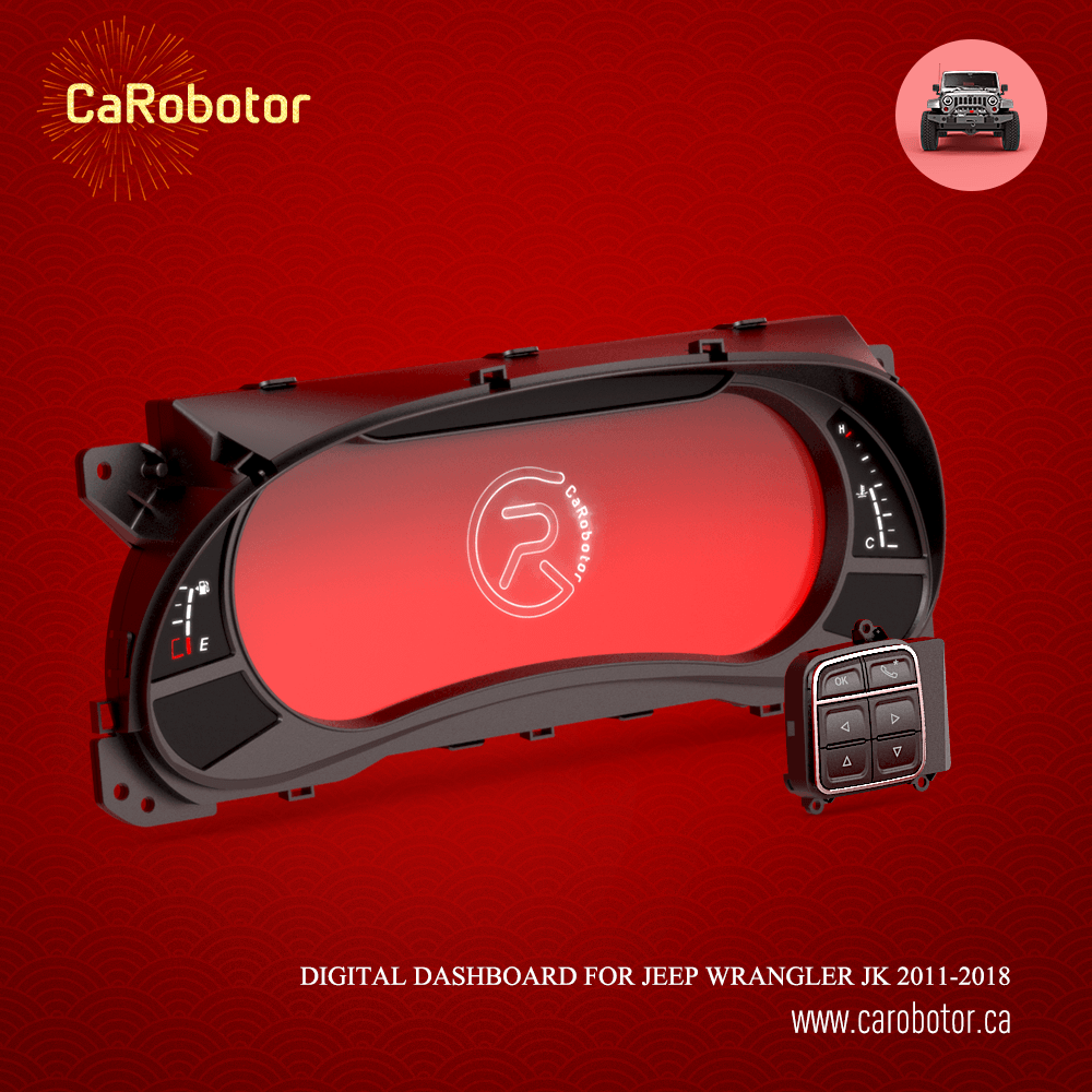 Carobotor J Pro Jeep wrangler dashboard (For Jeep wrangler JK 2011-2018)
