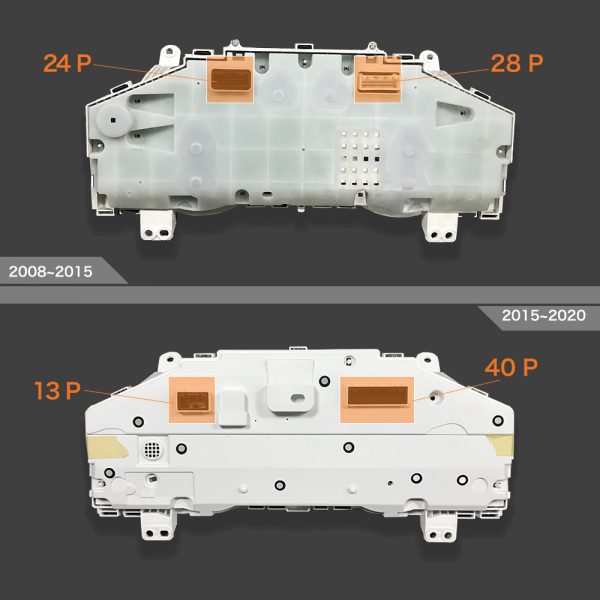 CaRobotor LC200 digital dashboard (TOYOTA LC200 digital dashboard 2008-2024)