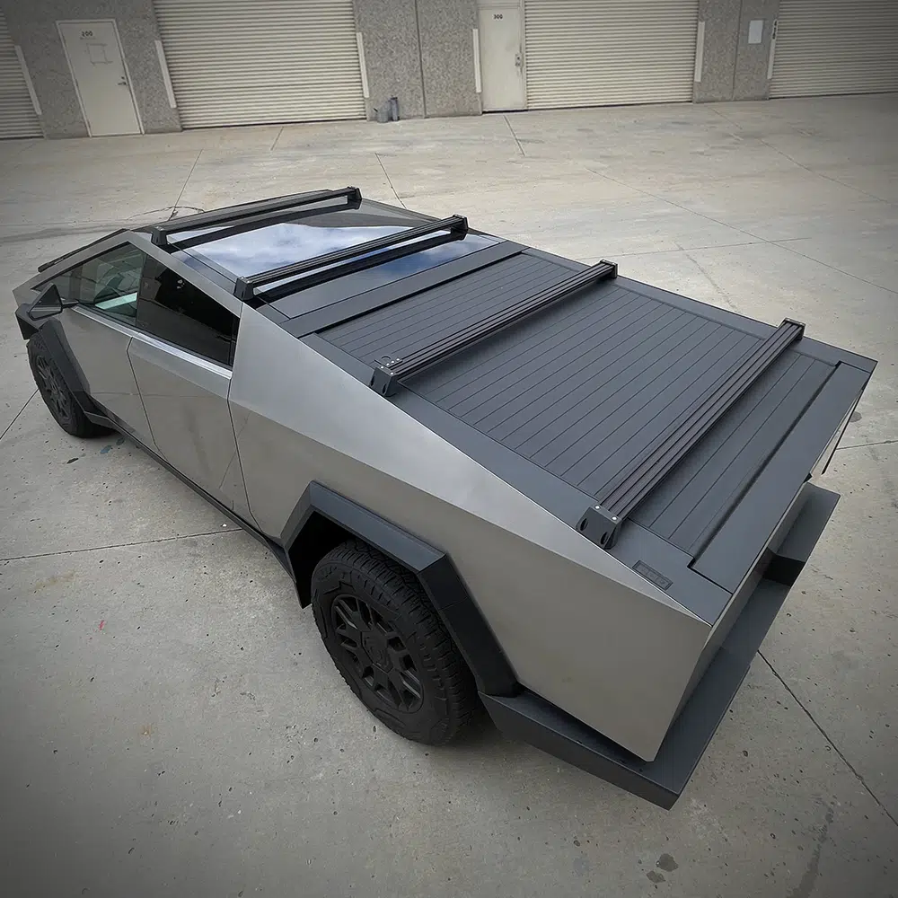 TESLA Cybertruck 24+ Heavy Duty Billet Aluminum Cross Bar #1 - Matte Black