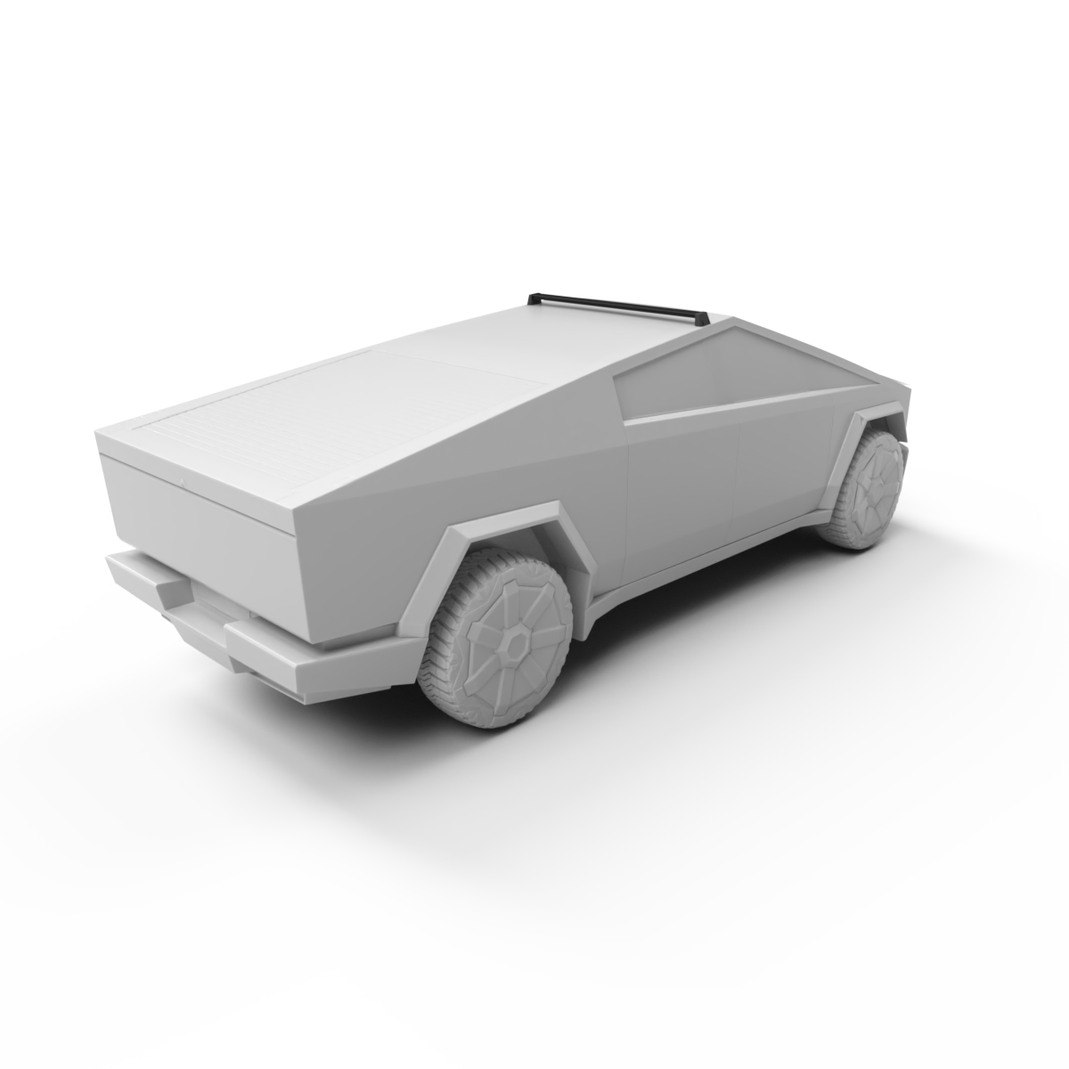 TESLA Cybertruck 24+ Cross Bar #1 - Matte Black