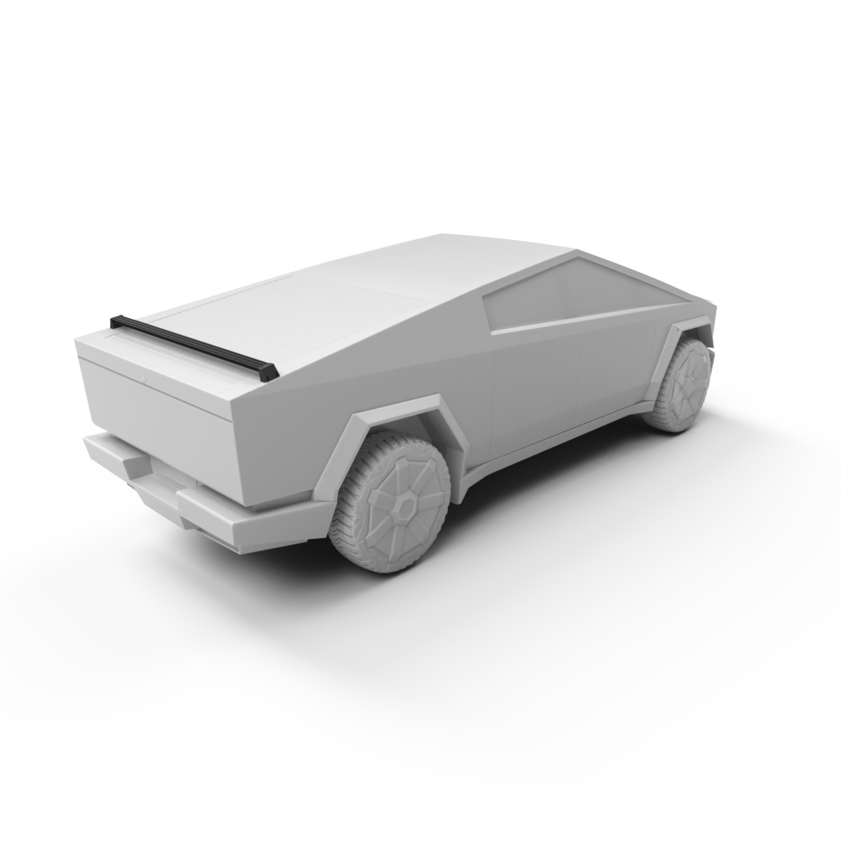 TESLA Cybertruck 24+ Cross Bar #4 - Matte Black