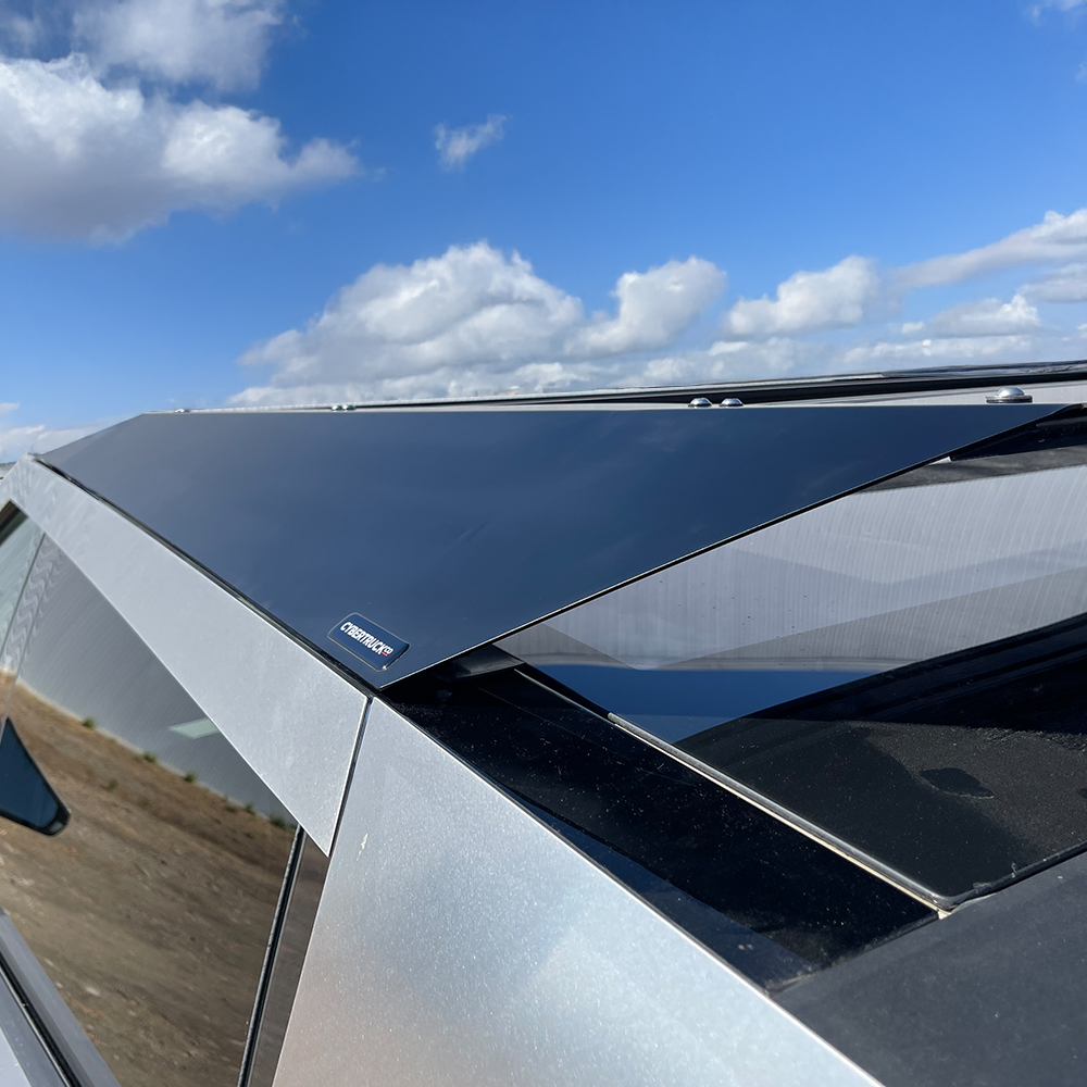 TESLA Cybertruck 24+ SPORT Rack - Stainless Steel & Aluminum Matte Black