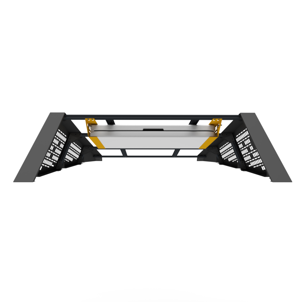 TESLA Cybertruck 24+ Modular Utility Roof Rack - Standard Folding Table Brackets