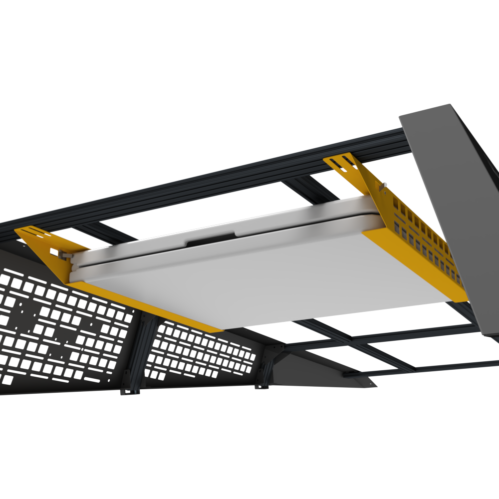 TESLA Cybertruck 24+ Modular Utility Roof Rack - Standard Folding Table Brackets