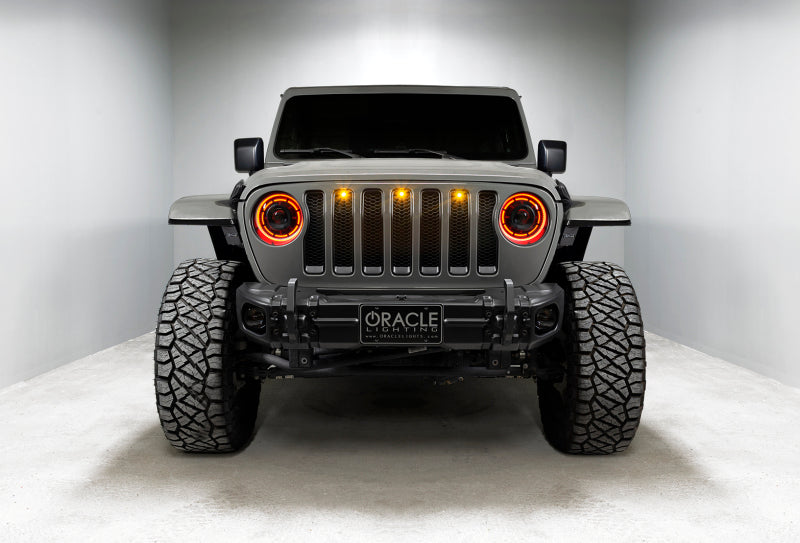 Oracle Oculus Bi-LED Projector Headlights for Jeep JL/Gladiator JT - w/ Simple Controller