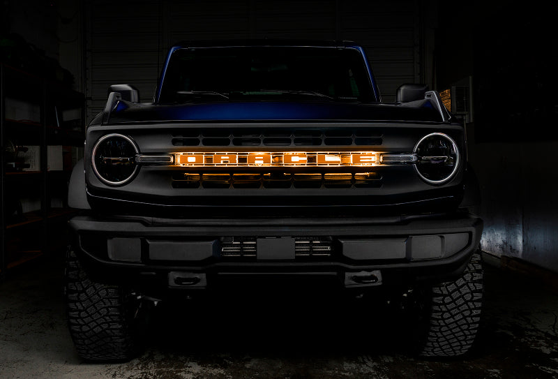 ORACLE Lighting Universal Illuminated LED Letter Badges - Matte Blk Surface Finish - N