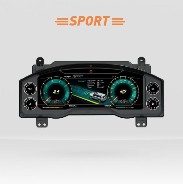 CaRobotor LC200 digital dashboard (TOYOTA LC200 digital dashboard 2008-2024)