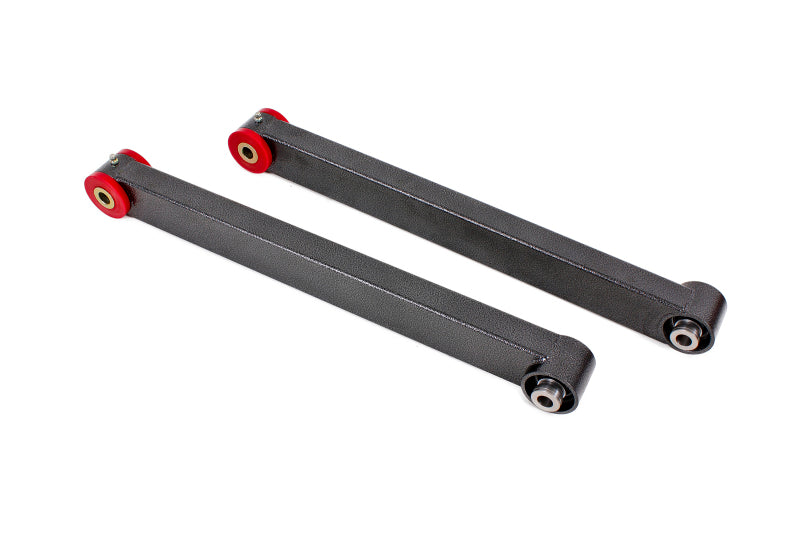 BMR 05-14 S197 Mustang Non-Adj. Lower Control Arms (Poly/Spherical Combo) - Black Hammertone