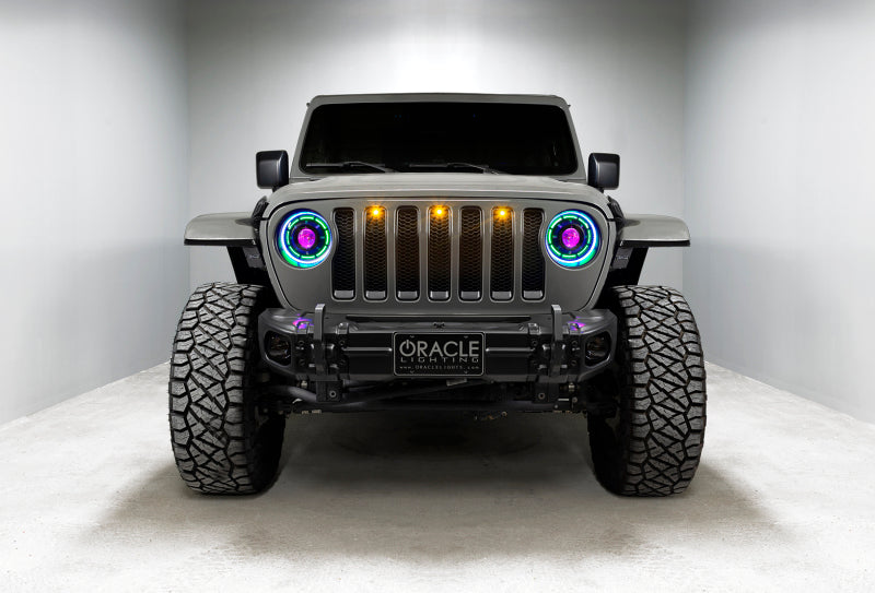 Oracle Oculus Bi-LED Projector Headlights for Jeep JL/Gladiator JT - w/ BC1 Controller