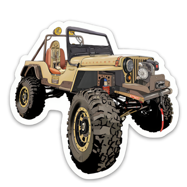 Sticker | Willys Jeep