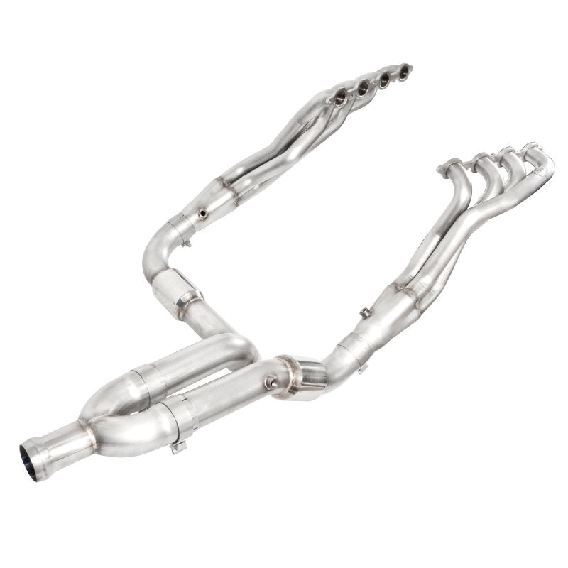 Stainless Works 14-16 Chevy Silverado/GMC Sierra Fit 5.3L Only Header High-Flow Cats Factory Conn