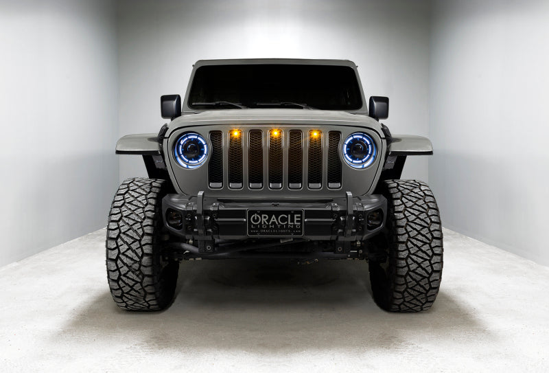 Oracle Oculus Bi-LED Projector Headlights for Jeep JL/Gladiator JT - w/ Simple Controller