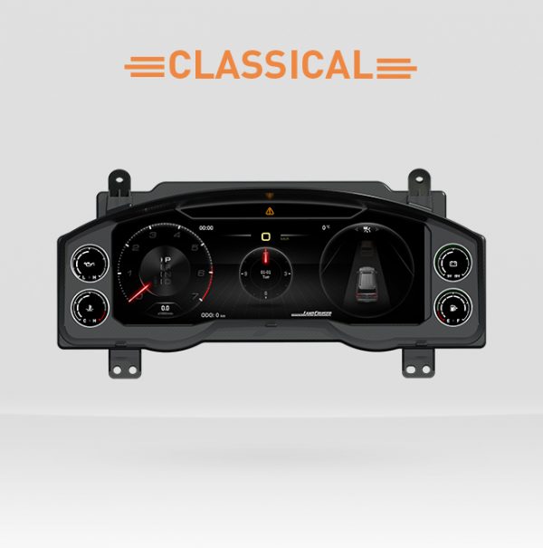 CaRobotor LC200 digital dashboard (TOYOTA LC200 digital dashboard 2008-2024)