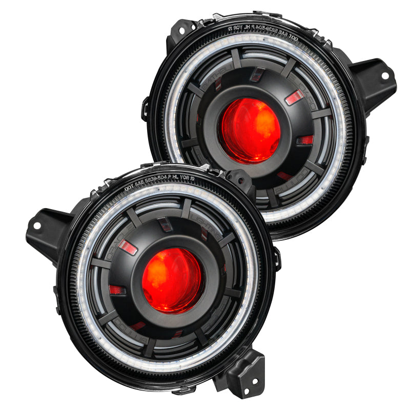 Oracle Oculus Bi-LED Projector Headlights for Jeep JL/Gladiator JT - w/ Simple Controller