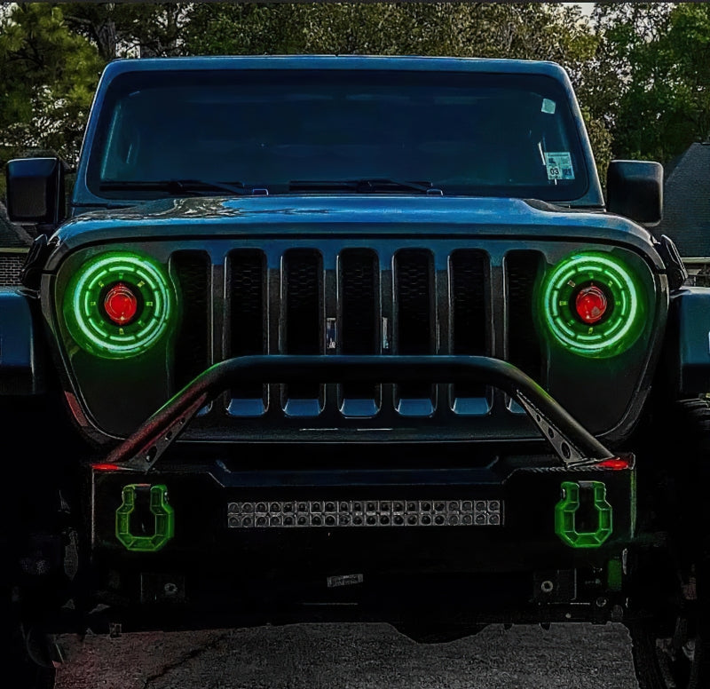 Oracle Oculus Bi-LED Projector Headlights for Jeep JL/Gladiator JT - w/ Simple Controller