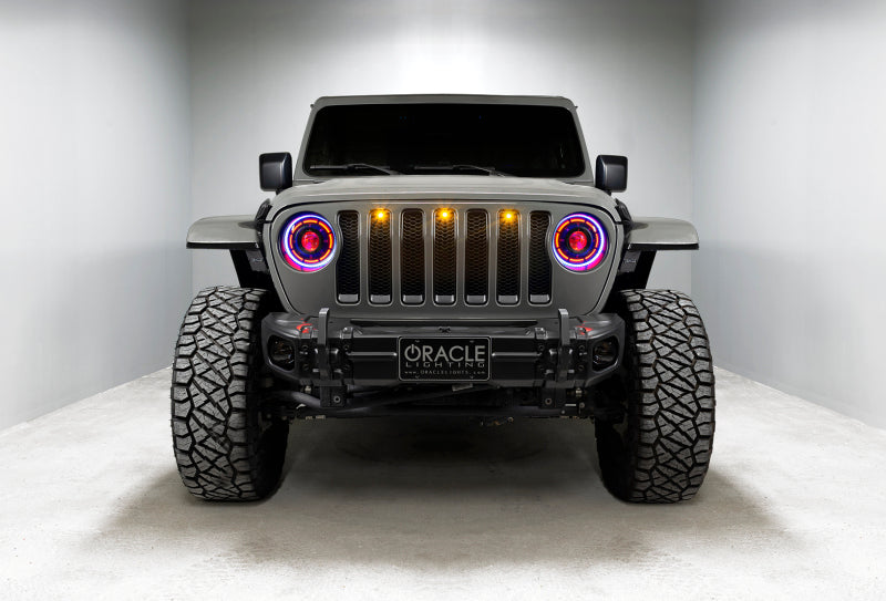 Oracle Oculus Bi-LED Projector Headlights for Jeep JL/Gladiator JT - w/ BC1 Controller