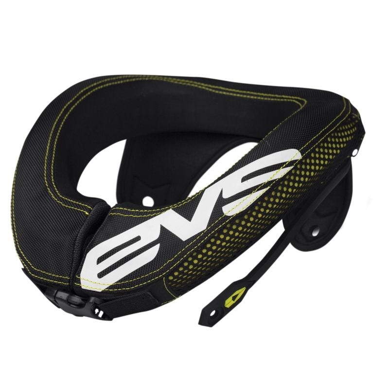 EVS R3 Race Collar Black/Hiviz -Youth