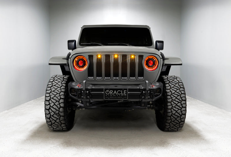 Oracle Oculus Bi-LED Projector Headlights for Jeep JL/Gladiator JT - w/ Simple Controller
