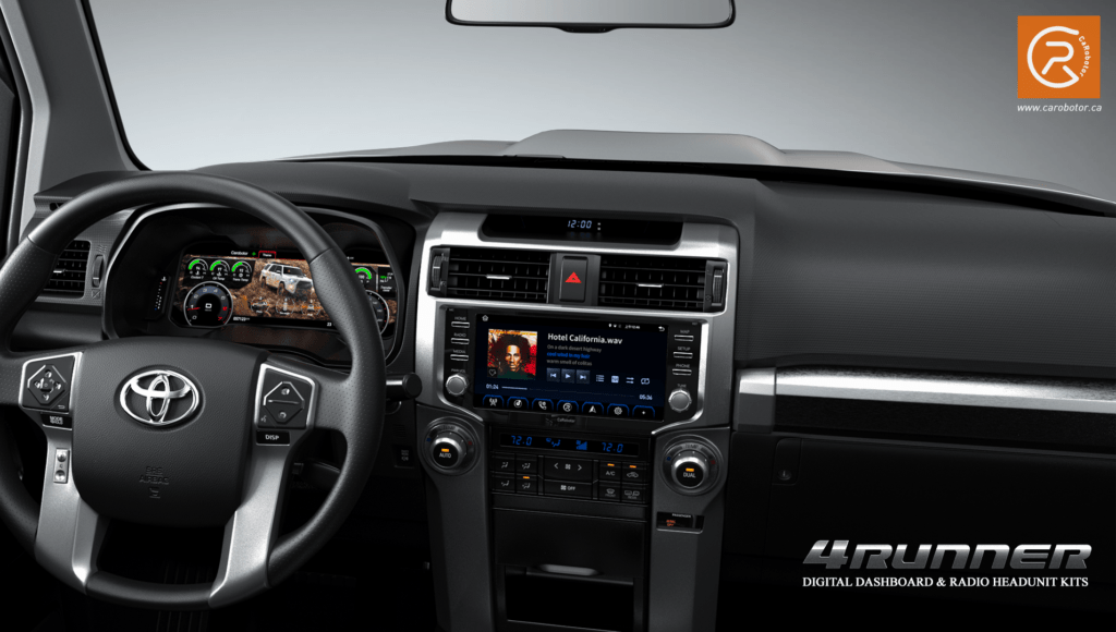 Carobotor R Pro Digital Dashboard For Toyota 4Runner (Only for 2014-2019)