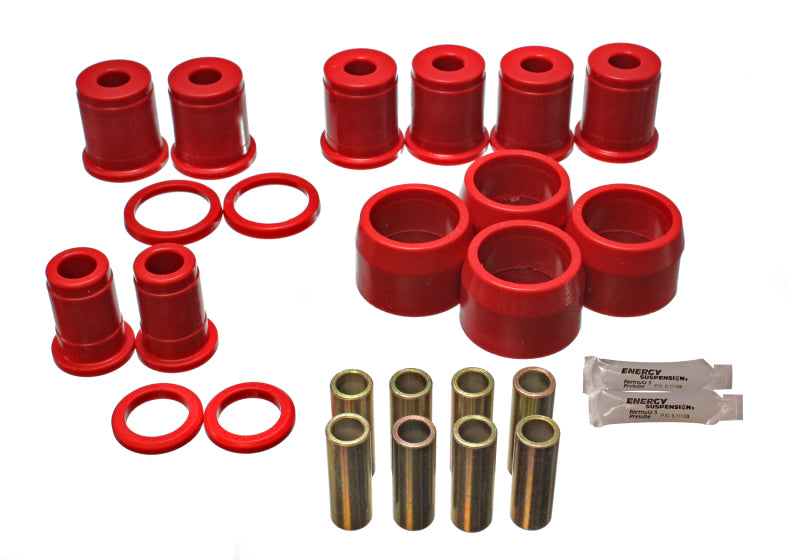 Energy Suspension Rear Control Arm W/Thrust Washer - Red