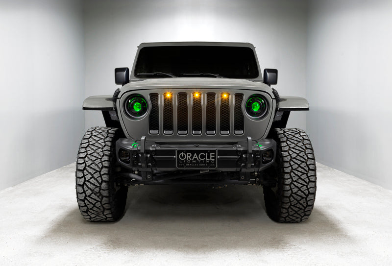 Oracle Oculus Bi-LED Projector Headlights for Jeep JL/Gladiator JT - w/ Simple Controller