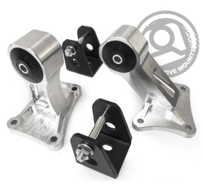 Innovative 00-09 Honda S2000 F-Series Silver Aluminum Mounts 75A Bushings (No Trans Mount)