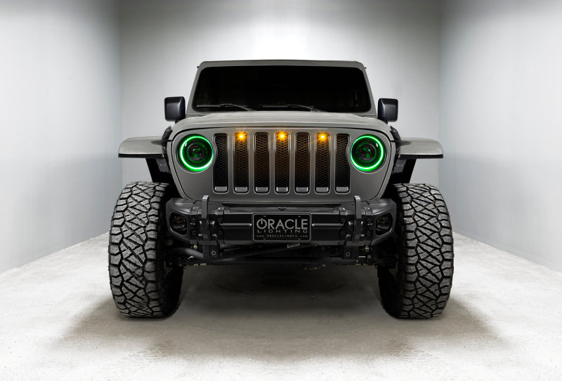 Oracle Oculus Bi-LED Projector Headlights for Jeep JL/Gladiator JT - w/ Simple Controller