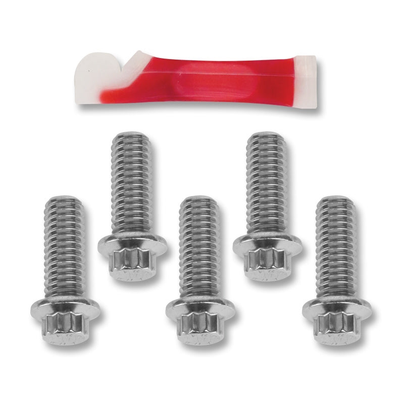 Performance Machine Rotor Bolt Set - Chrome