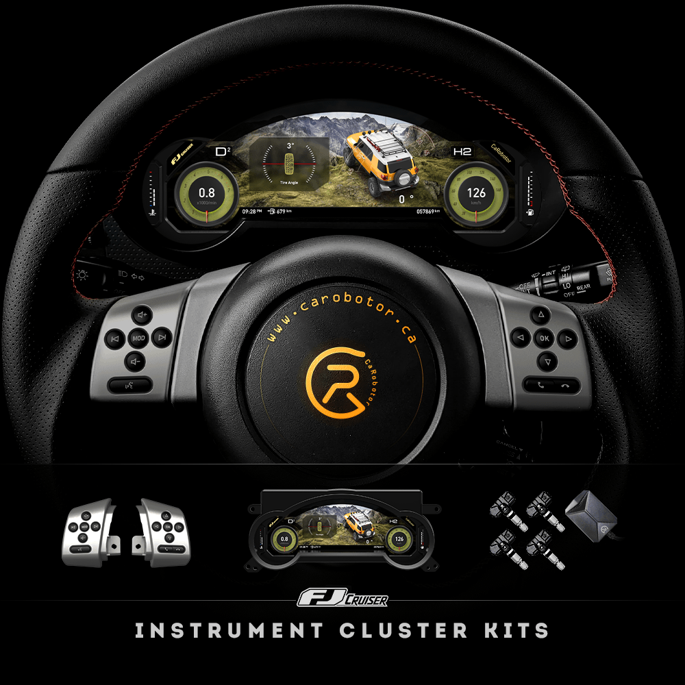 Carobotor FJ CRUISER digital dashboard(For Toyota FJ Cruiser 2007-2022)