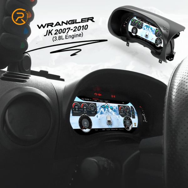 Carobotor J Pro dashboard (For Jeep wrangler JK 2007-2010)