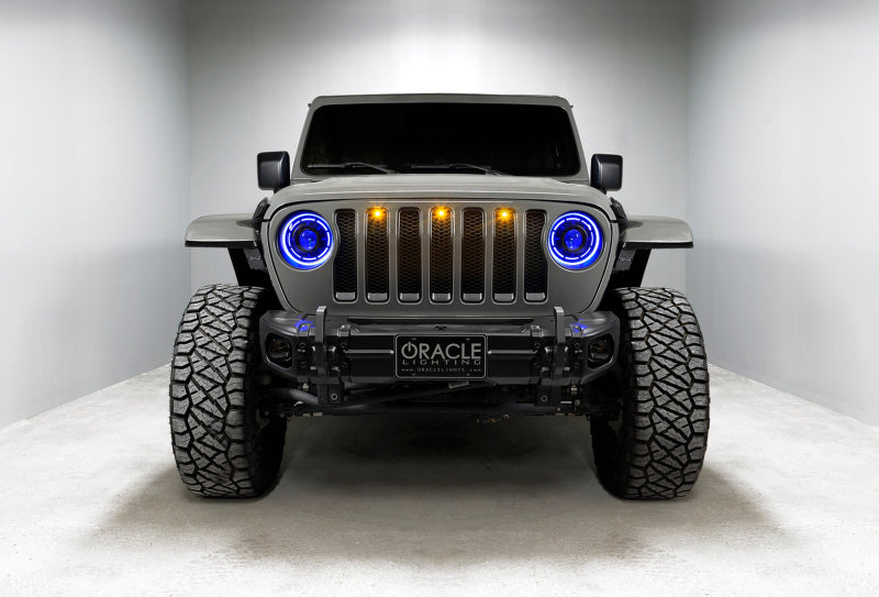 Oracle Oculus Bi-LED Projector Headlights for Jeep JL/Gladiator JT - w/ BC1 Controller
