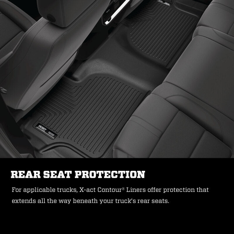 Husky Liners 20-21 Highlander All / 2021 Highlander XSE X-act Contour Series 3rd Seat Liners - Black