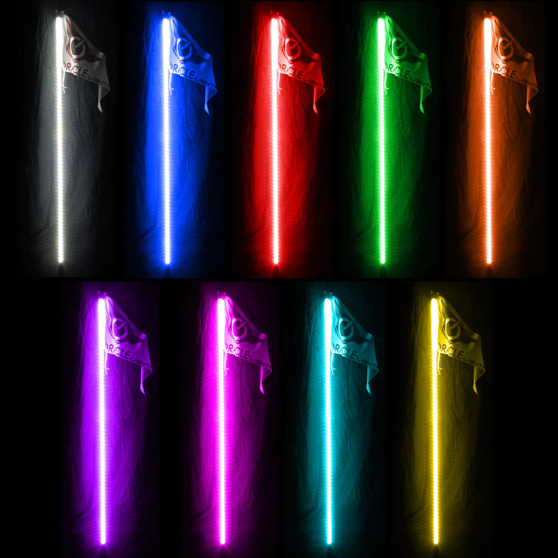 Oracle Off-Road 6ft LED Whip - ColorSHIFT