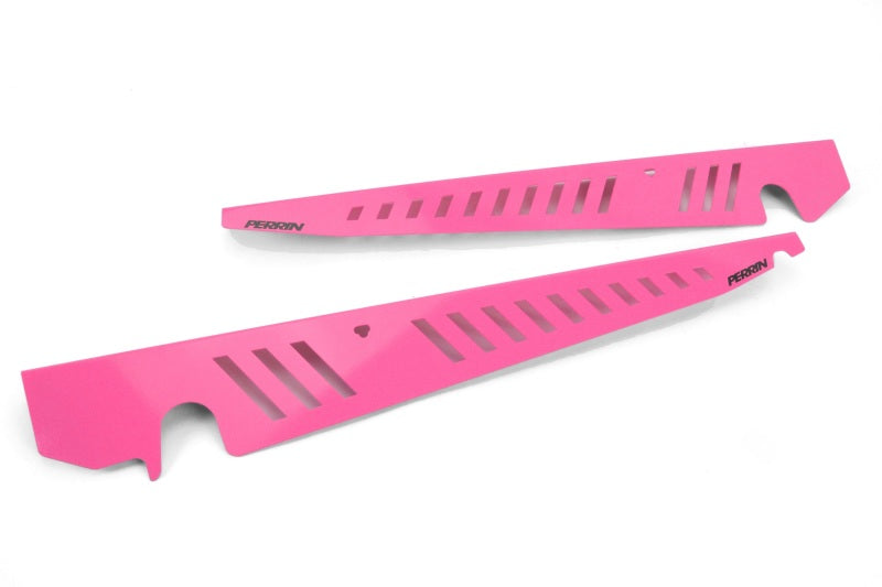 PERRIN 15-21 Subaru WRX/STI Fender Shroud Set - Hyper Pink