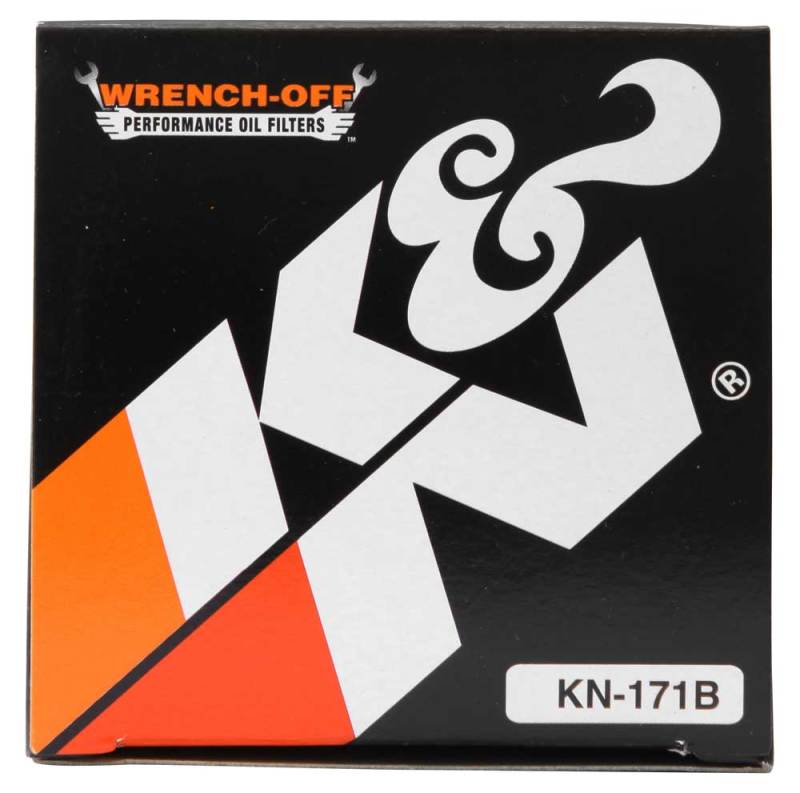 K&N Harley-Davidson / Buell 3in OD x 4.063in H Black Oil Filter