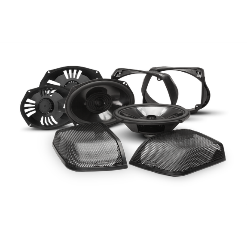 Rockford Fosgate 2014+ Harley-Davidson Motorcycle 6 X 9 Pwr Rear Audio Kit