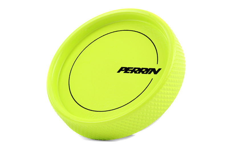 PERRIN 02-25 Subaru Impreza/WRX/STI & 13-25 Crosstrek/BRZ/FR-S/GR86/GR86 Oil Fill Cap - Neon Yellow