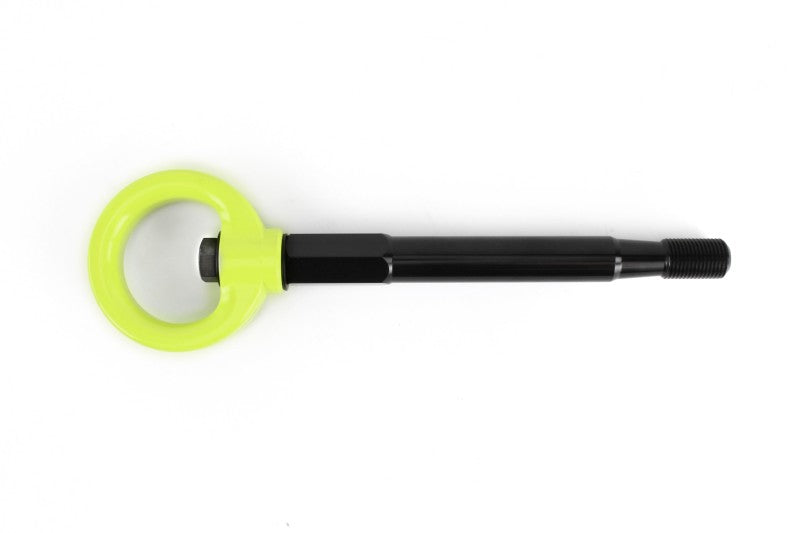 PERRIN 22-25 Subaru WRX / 18-23 Crosstrek / 20-25 OBXT Tow Hook Kit (Front) - Neon Yellow