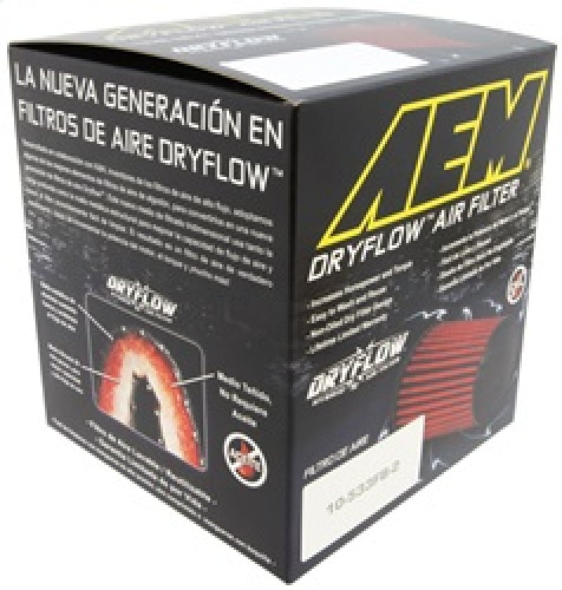 AEM Air Filter, 3inFLG/ 5inOD/ 6-1/2inH Dry Flow