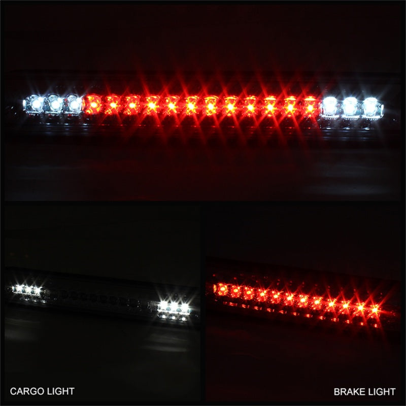 xTune Chevy GMC C10 / Ck Series Sierra Silverado 88-98 LED 3rd Brake Light Smoke BKL-CCK88-LED-SM